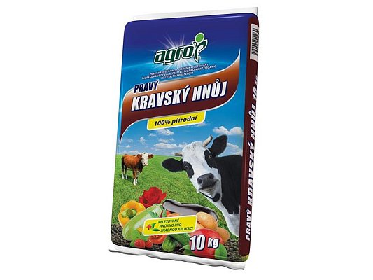 Pravý kravský hnůj AGRO 10kg