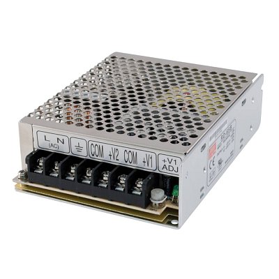 Spínaný zdroj pro vestavbu krytý 68W, 2 výstupy, 5V/4A DC, 24V/2A DC