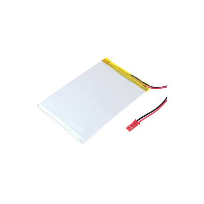 Lithium-polymerový akumulátor 3,7V, 2400mAh, JST konektor, 4x67x100 mm