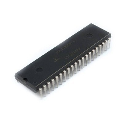 Budič LED/LCD displeje, 3+1/2 číslic, PDIP-40