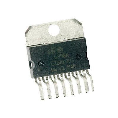 Dual full-bridge driver; THT; Multiwatt15