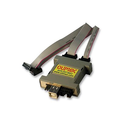 ISP programátor mikrokontrolérů AVR.