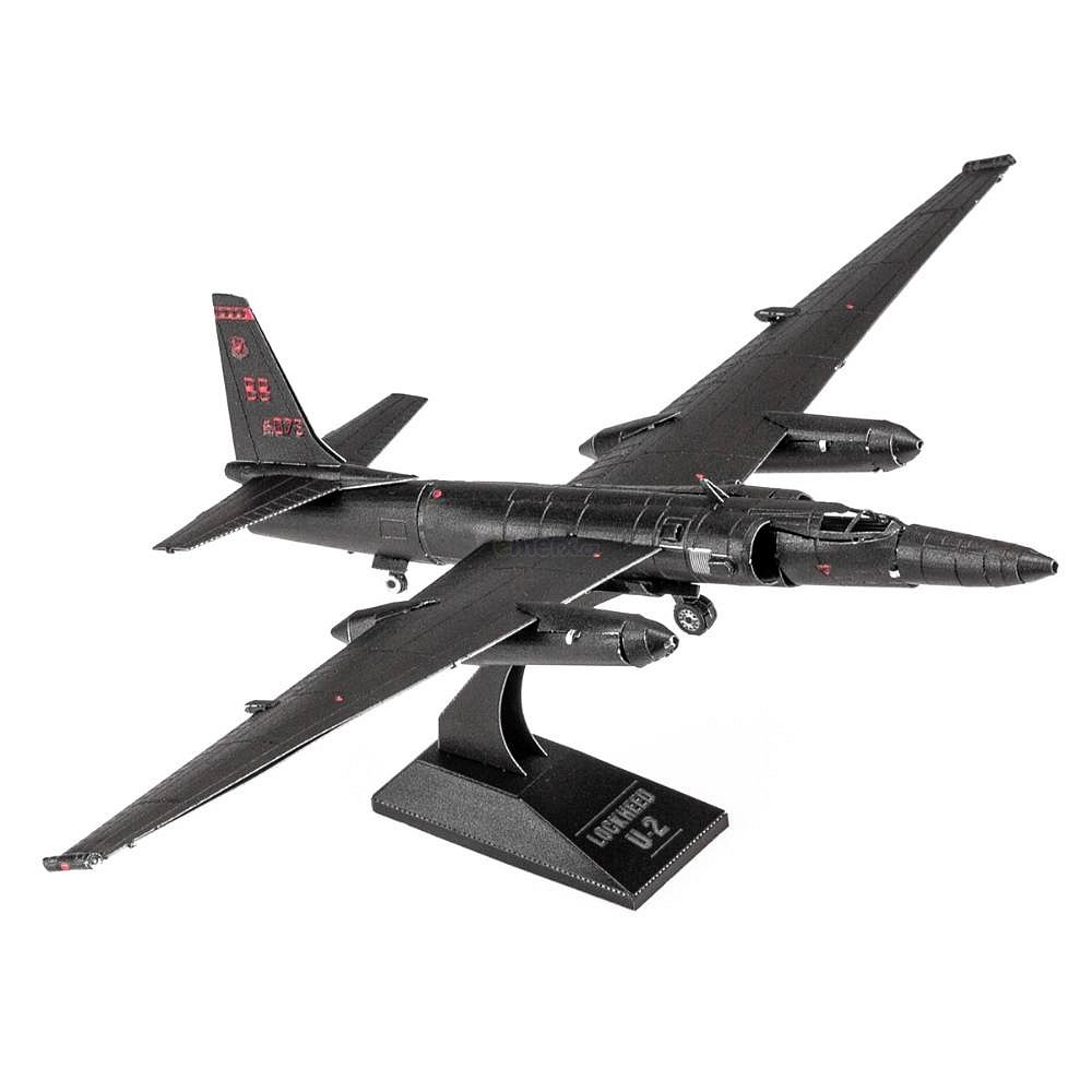 Stavebnice 3D kovového modelu U-2 Dragon Lady