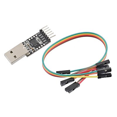 Převodník USB - UART s RESET pinem - lze tedy programovat přímo vývojovou desku.