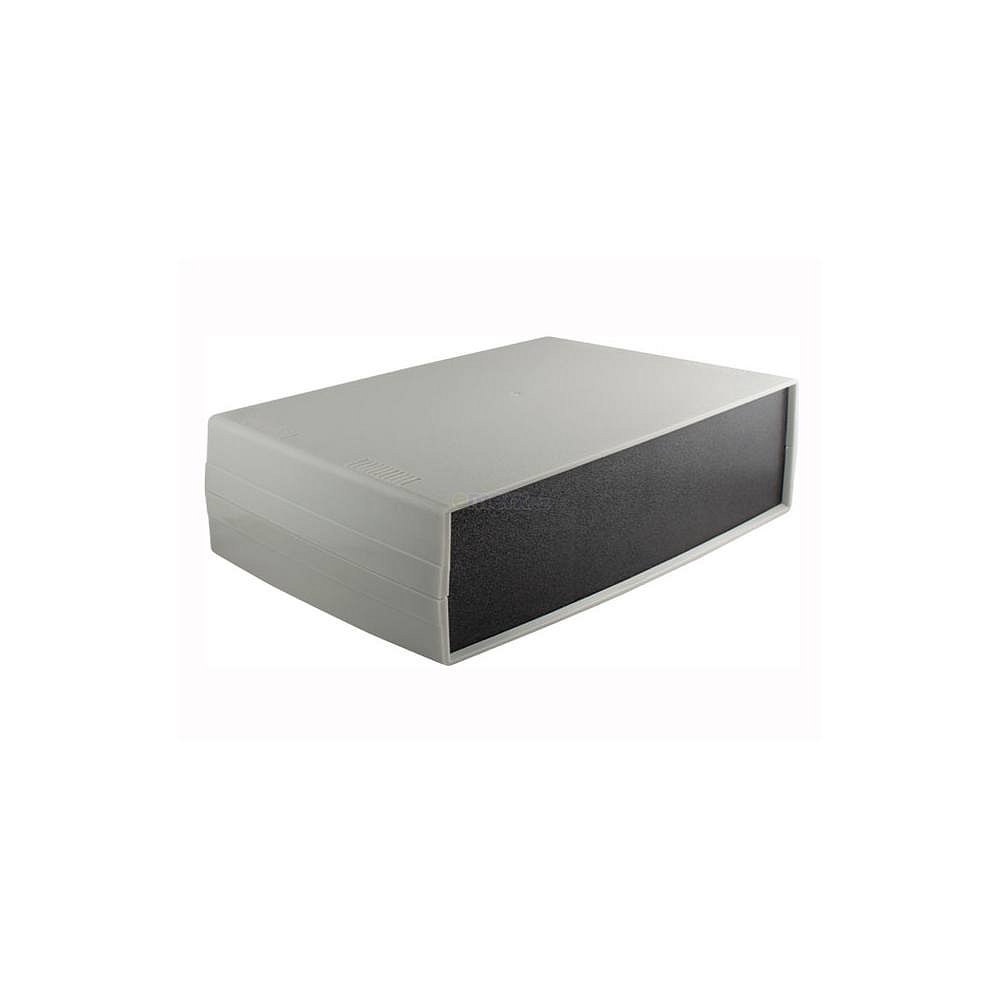 Krabička plastová; čtyřdílná; 250x190x78,5mm; ABS; šedá