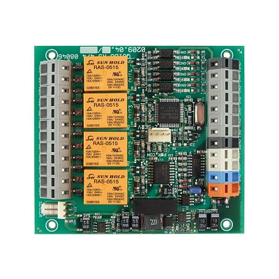 Univerzální I/O modul pro ovládání zařízení z PC po lince RS232 nebo RS485, i na velkou vzdálenost.