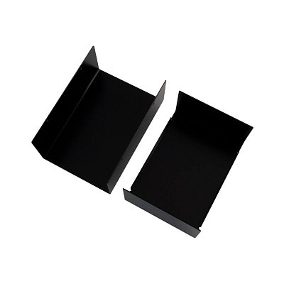 Kovová přístrojová krabice; 66x102x148; černá