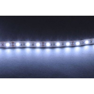 LED pásek 60LED/m; cool white; 14,4W/m; IP65; 3m; 6000K; 12V