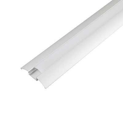 Hliníkový profil s difuzorem pro LED pásky do šíře 10mm. Barva difuzoru: mléčná