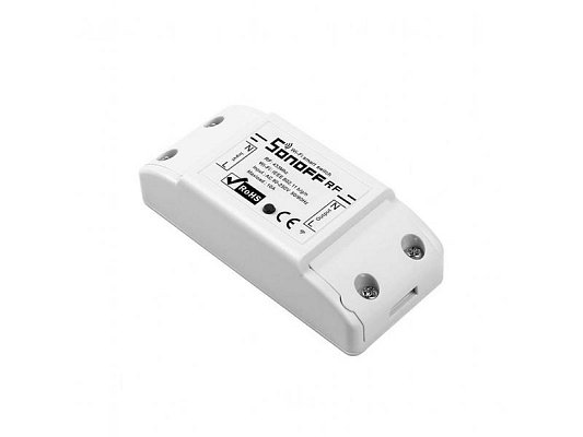 RF a WiFi spínač, AWS, eWeLink, 90-250V AC, 10A, 2200W