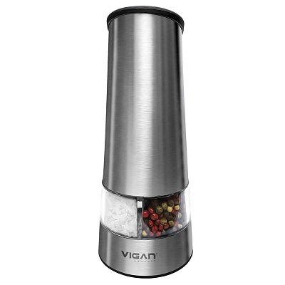 Elektrický mlýnek na pepř a sůl, napájení 2xAA