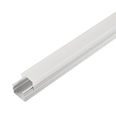 Hliníkový profil s difuzorem pro LED pásky do šíře 15mm. Barva difuzoru: mléčná