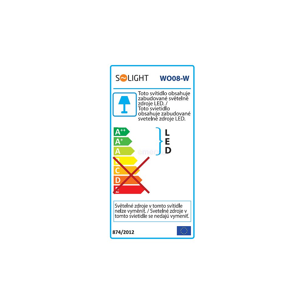 LED světelný panel, 40W, 3200lm, 4100K, Lifud, 60x60cm
