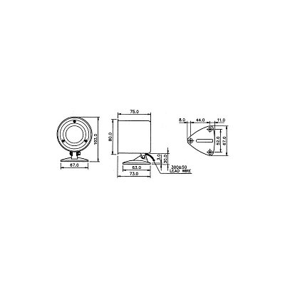 Elektronická siréna-piezo-sweep, 12V DC, 110dB, 400mA