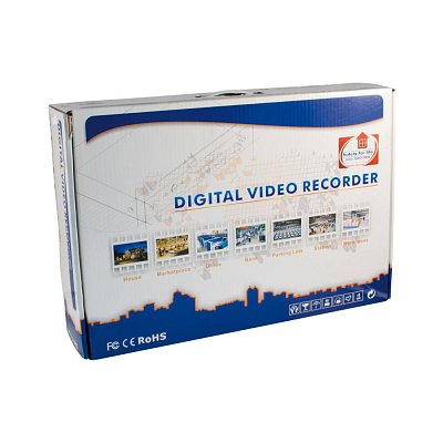 Digitální videorekordér, 4 kanály, alarm, NTSC-12. 6,5kg, detekce pohybu