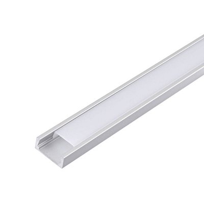 Hliníkový profil s difuzorem pro LED pásky do šíře 10mm. Barva difuzoru: mléčná