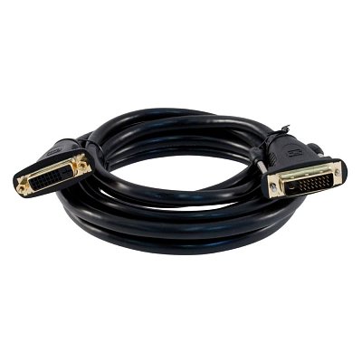 Prodlužovací kabel DVI-D 24+1 (M) - DVI-D 24+1 (F), 3m