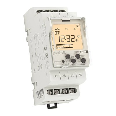 Spínací hodiny digitální, 2 kanál, denní a týdenní program