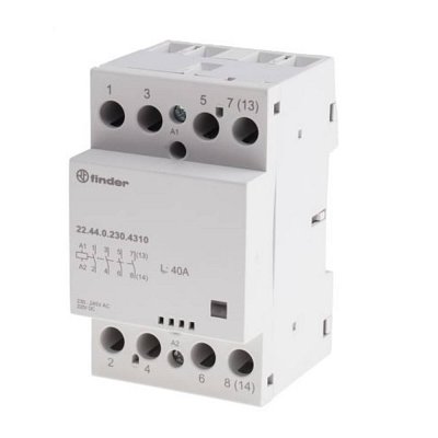 Modulový stykač 230VAC 4p