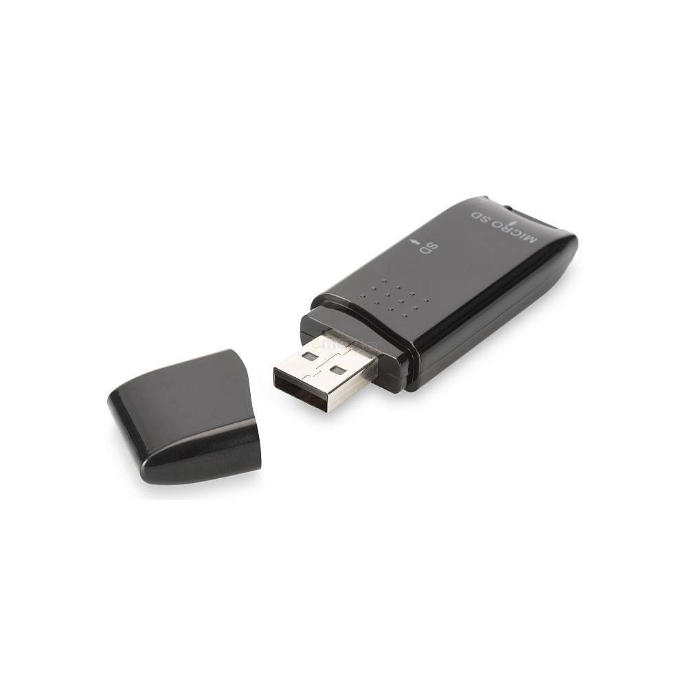 USB 2.0 čtečka karet mini do usb portu SDHC, MMC, MS a TransFlash