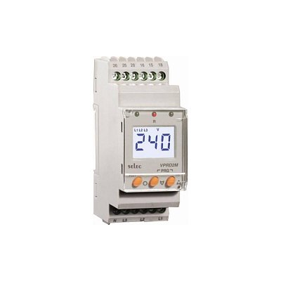 Kontrolní relé napětí a 3 fází