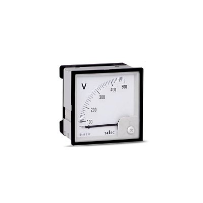 Analogový panelový voltmetr 0-500V, 96 x 96mm