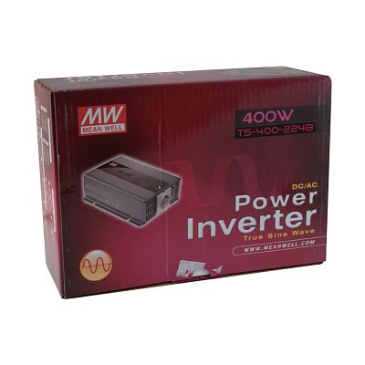 DC/AC měnič, 24V/230V, 400W, čistý sinus