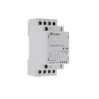 Modulový stykač 24V 25A 4p