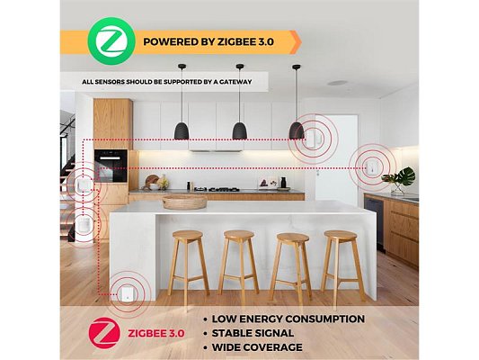 Smart detektor úniku vody NOUS E4 ZigBee Tuya