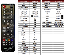 Samsung  AA59-00787A  náhradní dálkový ovladač jiného vzhledu