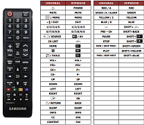 Samsung  AA59-00817A náhradní dálkový ovladač jiného vzhledu