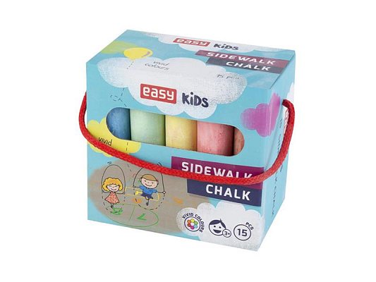 Křídy EASY Colours 15ks