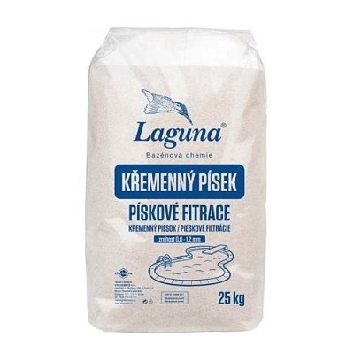 Písek do bazénové filtrace LAGUNA 25kg