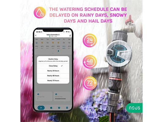 Smart zavlažovací systém NOUS L11 Bluetooth Tuya