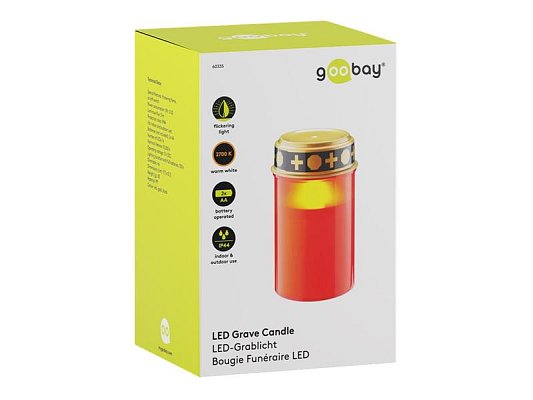 LED hřbitovní svíčka GOOBAY 60335