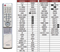 Samsung  AH59-01225B náhradní dálkový ovladač jiného vzhledu