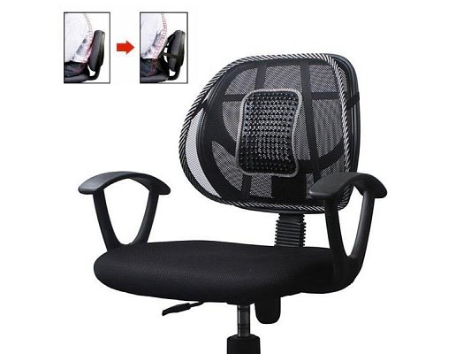 Opěrka zad ergonomická masážní GADGET MASTER Back Seat Supporter with Massager