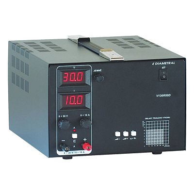DC laboratorní zdroj 0-30V/0,1-10A 
