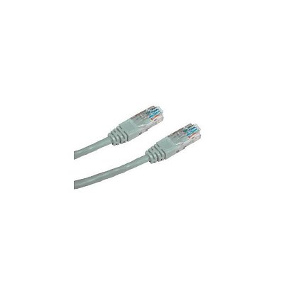 Patch kabel UTP RJ45-RJ45, CAT5E, 15m šedý