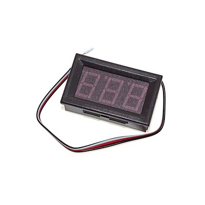 Digitální panelový voltmetr 0-99,9V, 48 x 29mm