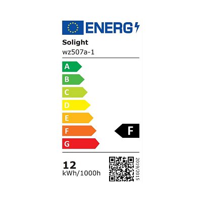 LED žárovka E27, 12W, 230VAC, teplá bílá 3000K, kulatá, 1020lm (WZ507A-1)