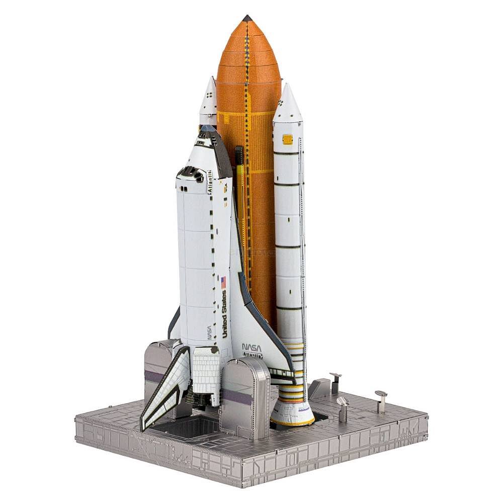 Stavebnice 3D kovového modelu Space shuttle launch kit