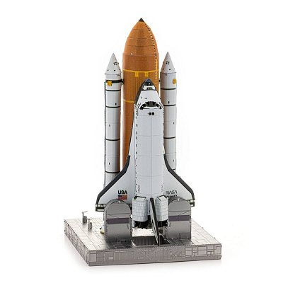 Stavebnice 3D kovového modelu Space shuttle launch kit