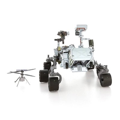 Stavebnice kovového 3D modelu Mars rover Perseverance & Ingenuity helicopter