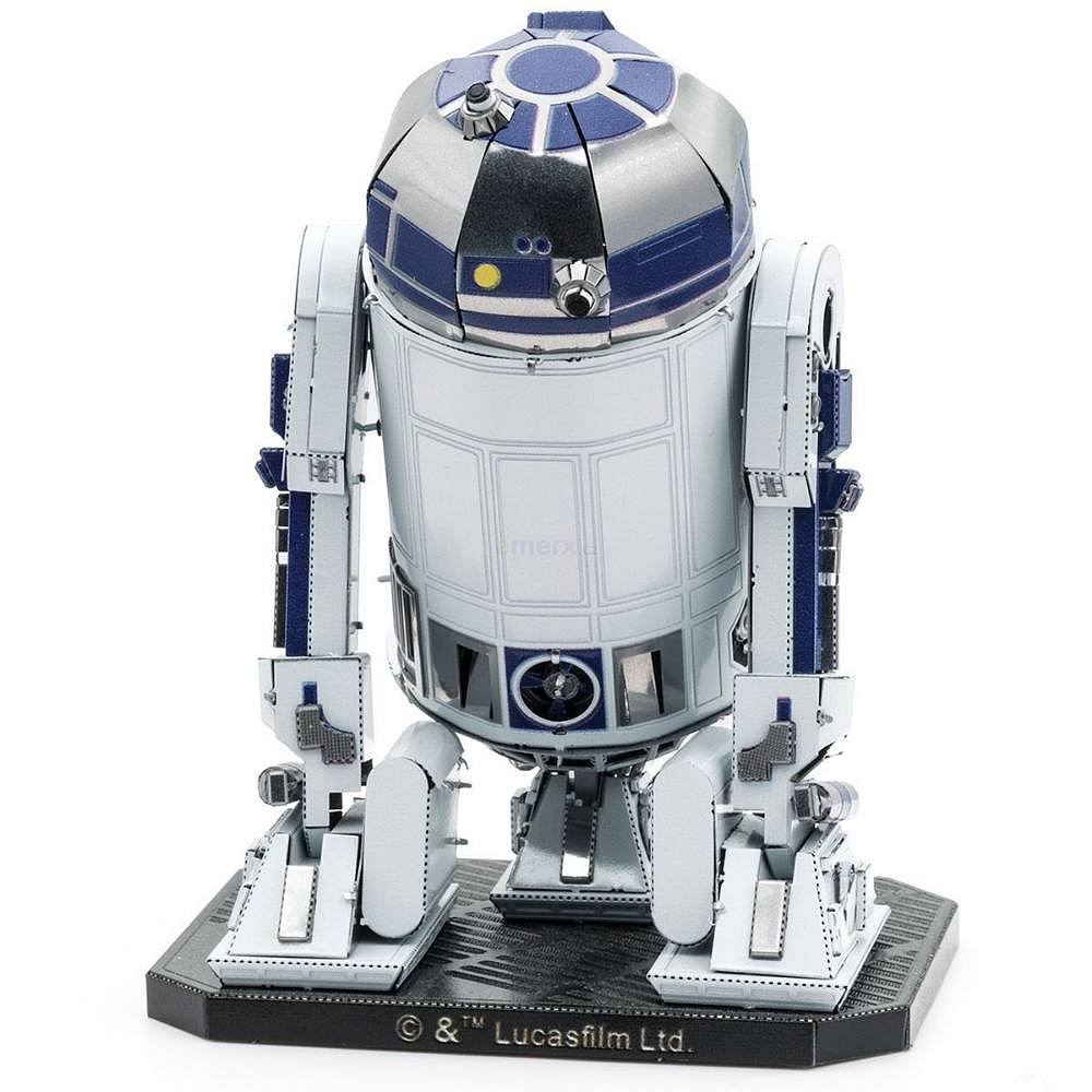 Stavebnice 3D kovového modelu R2-D2 Premium Series