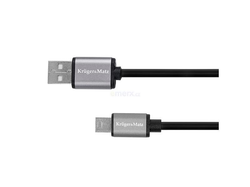 Kabel KRUGER & MATZ KM1241 Basic USB - USB mini 1m