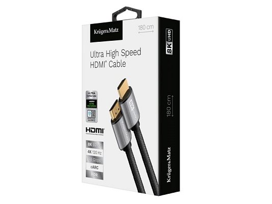 Kabel KRUGER & MATZ KM1265 HDMI 2.1 8K 1,8m