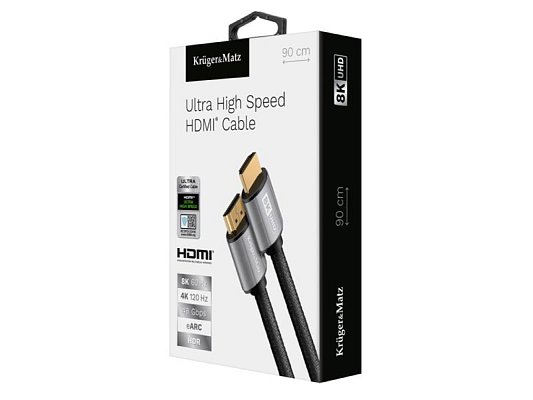 Kabel KRUGER & MATZ KM1264 HDMI 2.1 8K 0,9m