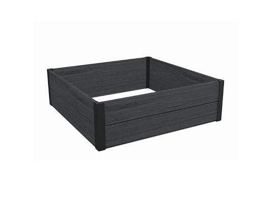 Vyvýšený záhon KETER Maple Square Graphite