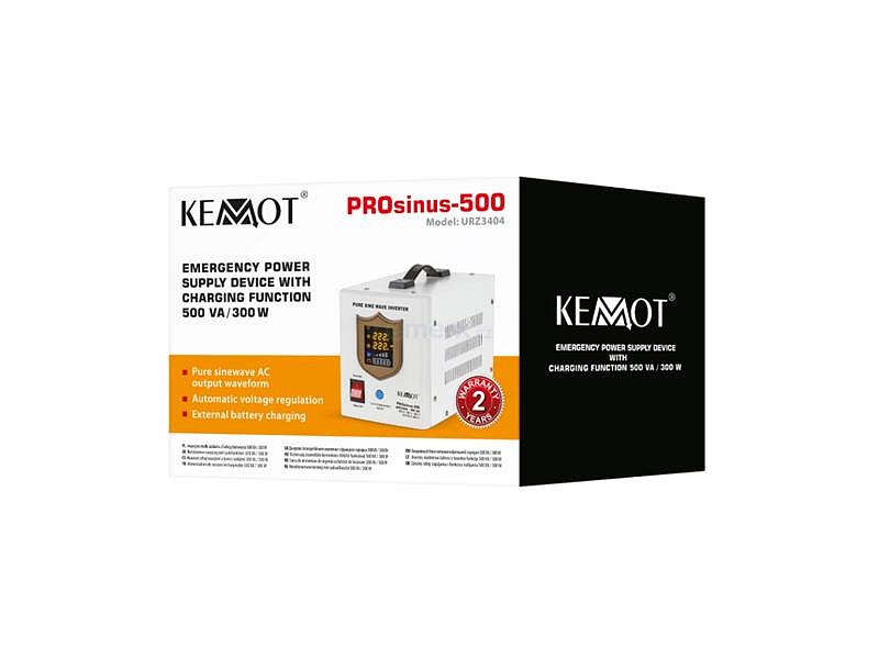 Zdroj záložní KEMOT PROsinus-500 300W 12V White